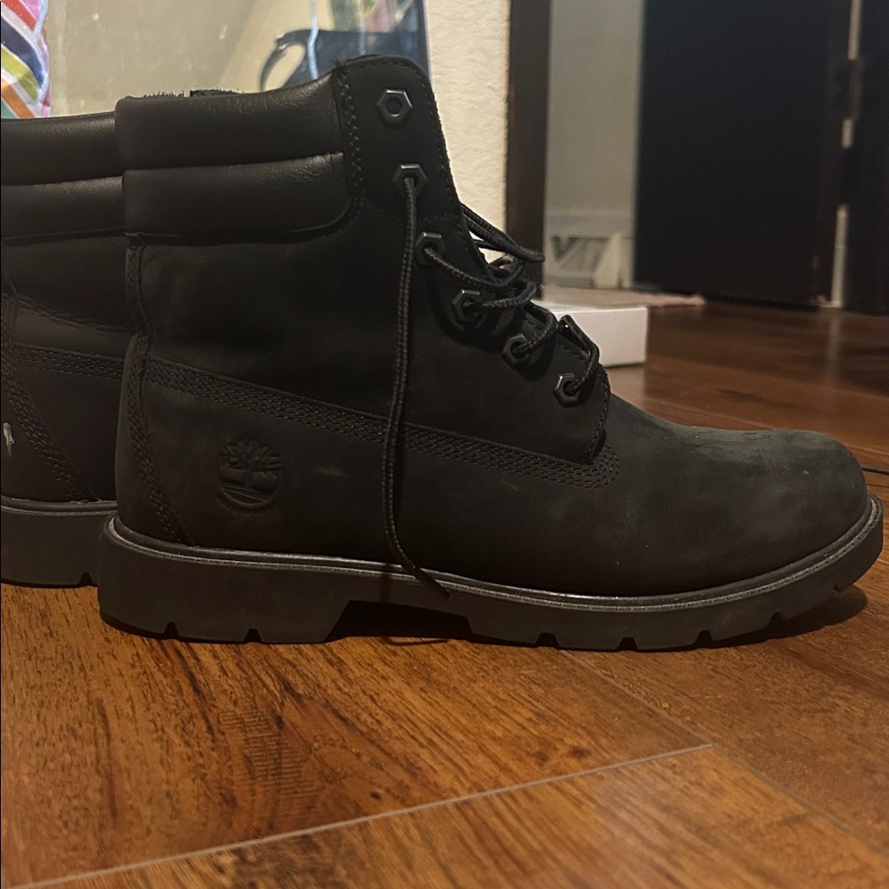 Timberland Women's Black Lace Up Boots